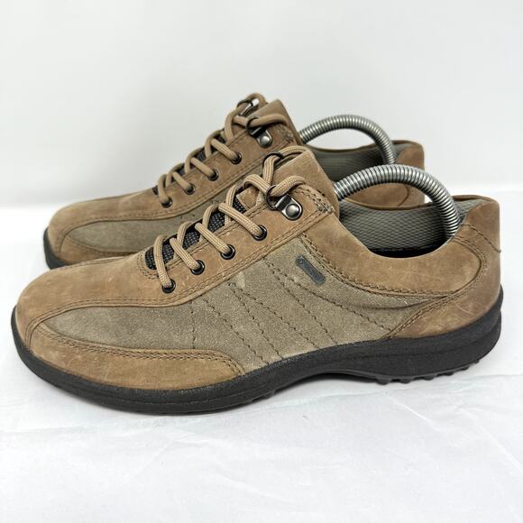 Hotter Gore-Tex Men’s Shoes Brown Suede Leather Lace Up Walking UK 8 US 10 - Picture 9 of 11